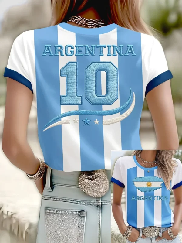 FIFA World Cup 2026 Argentina M10 Shirt Argentina FIFA Apparel Best For Messi Lovers.webp