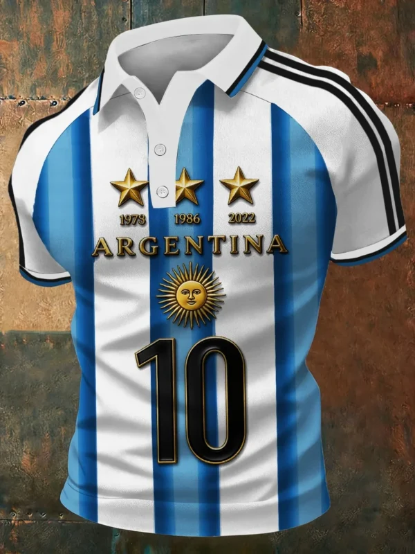 FIFA World Cup 2026 Argentina Polo Shirt Argentina FIFA Apparel Football Related Gifts.webp