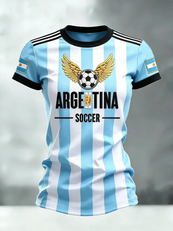 FIFA World Cup 2026 Argentina Shirt Argentina Soccer Tee Shirt Soccer Lovers Gifts.webp