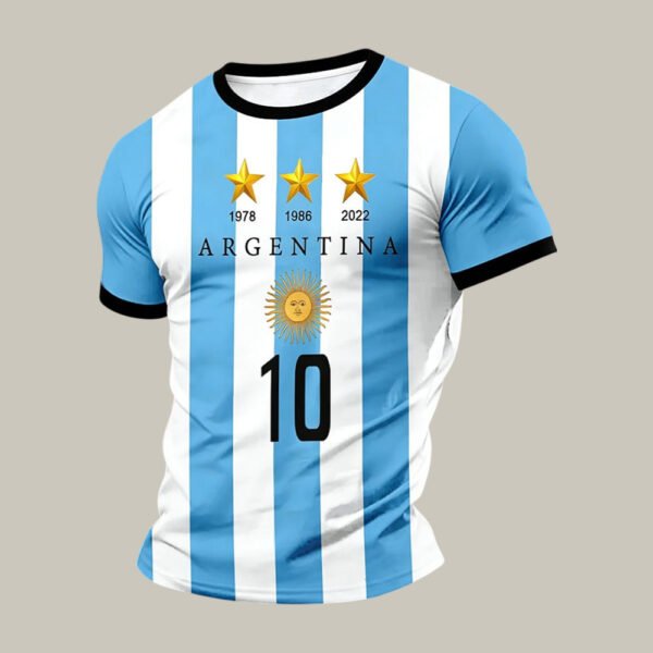 FIFA World Cup 2026 Argentina T Shirt Game Day Soccer Shirt Present For Father.jpeg