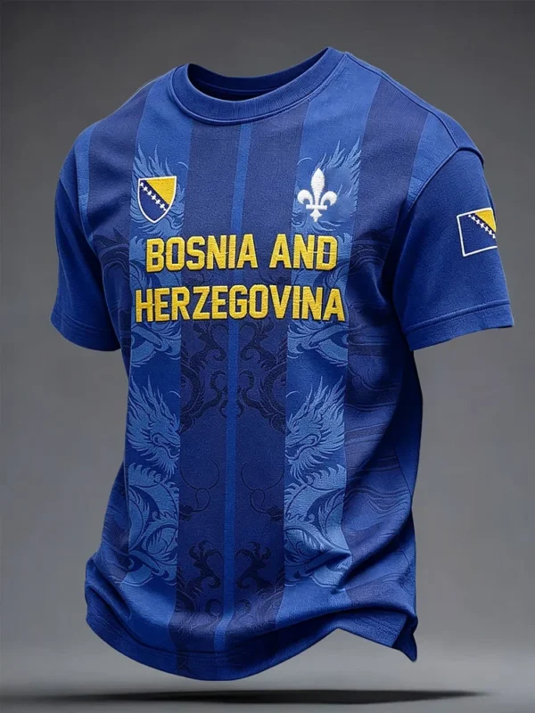 FIFA World Cup 2026 Bosnia Shirt Bosnia And Herzegovina Apparel Football Themed Gifts.webp