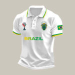 FIFA World Cup 2026 Brazil Polo Shirt Soccer Fan Shirt Best For Father.jpeg