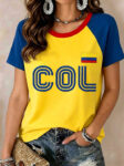 FIFA World Cup 2026 Colombia T Shirt Colombia World Cup Shirt Football Themed Gifts.jpeg