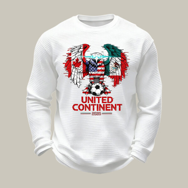 FIFA World Cup 2026 Eagle Long Sleeve Shirt United Continent Soccer Apparel For Him.jpeg
