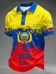 FIFA World Cup 2026 Ecuador Polo Shirt World Cup Ecuador Apparel For Football Lovers.webp
