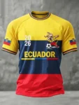 FIFA World Cup 2026 Ecuador Shirt Ecuador National Football Team Shirt Football Fan Gift.webp