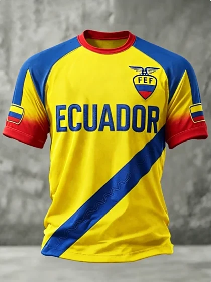 FIFA World Cup 2026 Ecuador Shirt FIFA World Cup Ecuador Shirt Football Related Gifts.webp