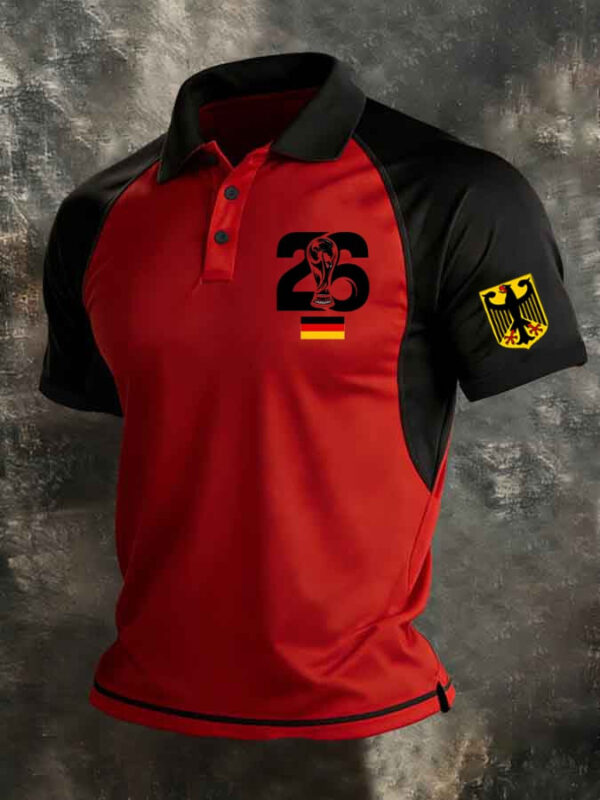 FIFA World Cup 2026 Germany Polo Shirt Germany World Cup Squad Polo Shirt Football Fan Gifts.jpeg