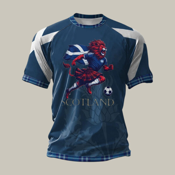 FIFA World Cup 2026 Scotland T Shirt Tartan Army Scotland National Soccer Fan Apparel For Dad.jpeg