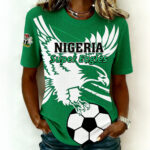 FIFA World Cup 2026 T Shirt Nigeria National Soccer 2026 Fan Pattern Shirt Huge Fan.jpeg