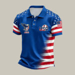 FIFA World Cup 2026 USA Eagle Polo Shirt American Flag Soccer Clothes For Him.jpeg