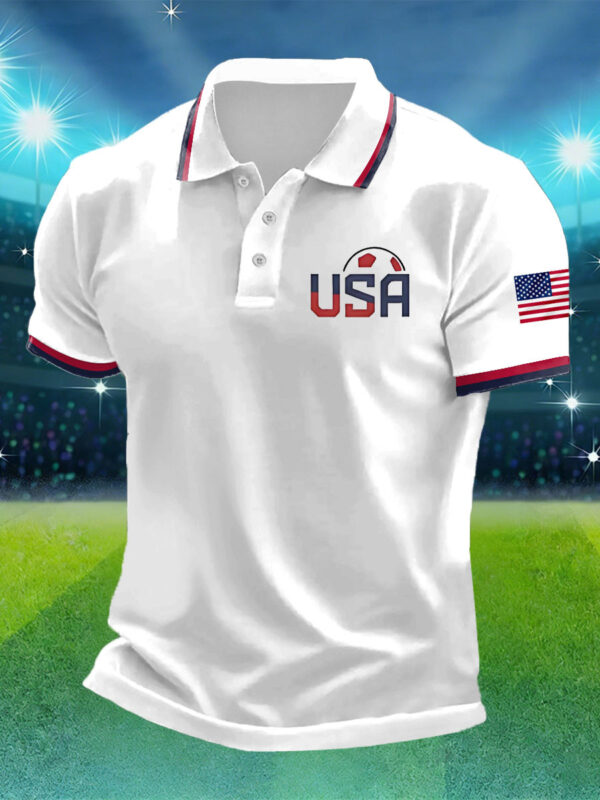 FIFA World Cup 2026 USA Polo Shirt FIFA World Cup Merch Team USA Apparel Soccer Lovers Best Gifts.jpeg