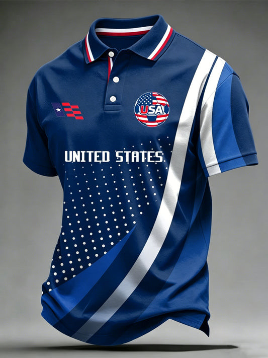 FIFA World Cup 2026 USA Polo Shirt World Cup In USA Apparel Sports Lovers Clothing.jpeg