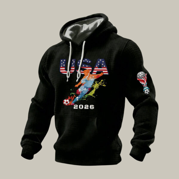 FIFA World Cup 2026 USA Soccer Team Hoodie World Cup 2026 Apparel Fathers Day Gift.jpeg