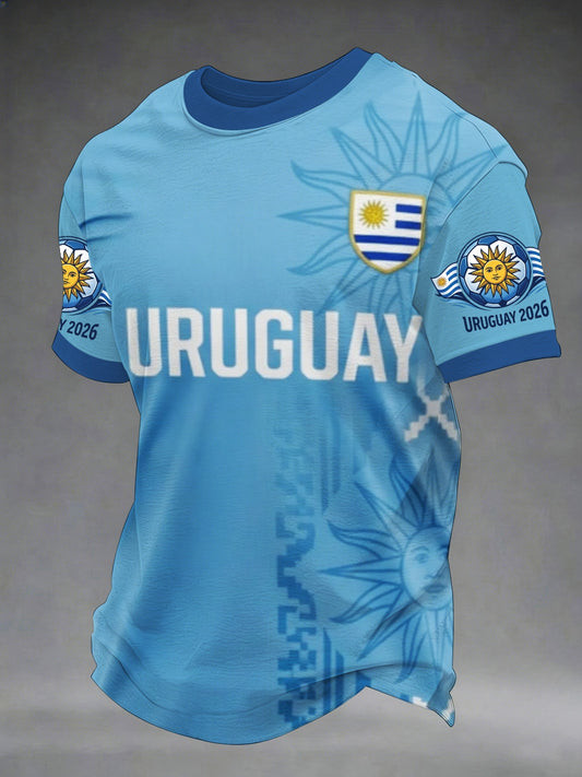 FIFA World Cup 2026 Uruguay T Shirt FIFA Uruguay Shirt Football For Men.jpeg