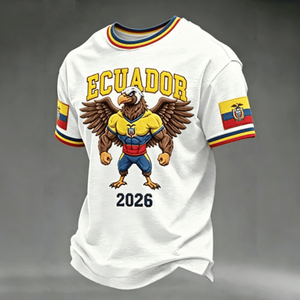 FIFA World Cup Ecuador Shirt Ecuador World Cup 2026 Apparel Best For Soccer Fan.png