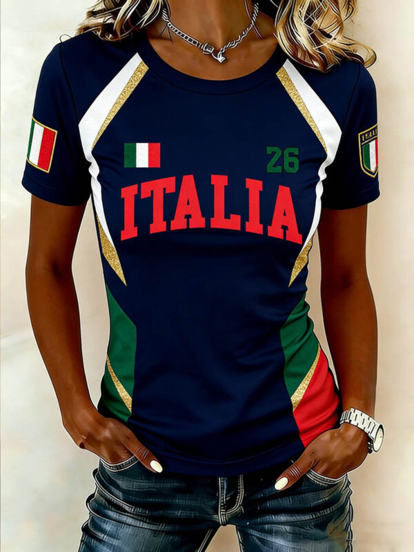 FIFA World Cup Italy 2026 Shirt World Cup 2026 Italia Shirt For Women.jpeg