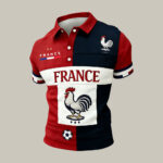 France 2026 FIFA World Cup Rooster Polo Shirt Football Fan Merch Cool For Dad.jpeg