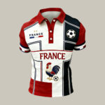 France FIFA World Cup 2026 Rooster Polo Shirt World Cup Attire Soccer Lover For Husband.jpeg