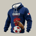 France Football Rooster Hoodie FIFA World Cup 2026 Apparel Soccer Lover Gift.jpeg