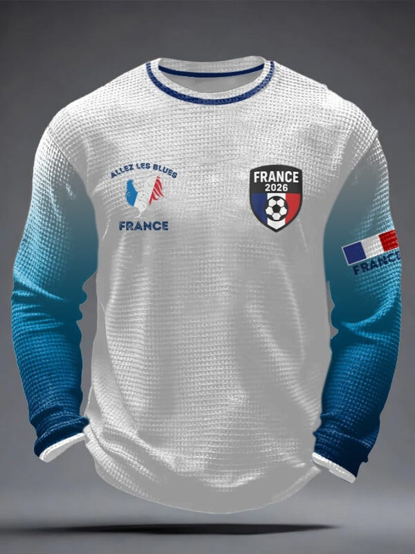 France World Cup 2026 Long Sleeve Shirt Soccer Game Day Apparel Best Gifts For World Cup Fans.jpeg