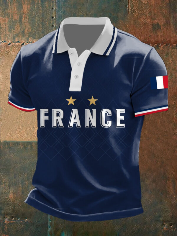 France World Cup 2026 Polo Shirt France Soccer Merch World Cup Clothing Best Gifts For Husband.jpeg