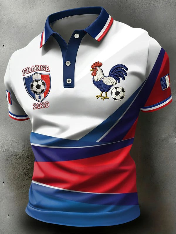 France World Cup 2026 Polo Shirt France World Cup Team Outfits For Soccer Lovers.jpeg