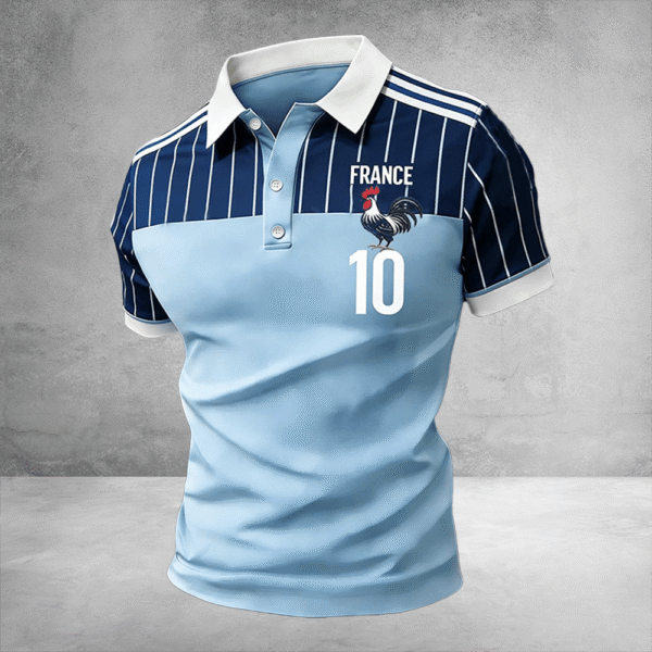 France World Cup 2026 Polo Shirt Game Day Apparel Sports Lovers Shirts Gifts Idea.png