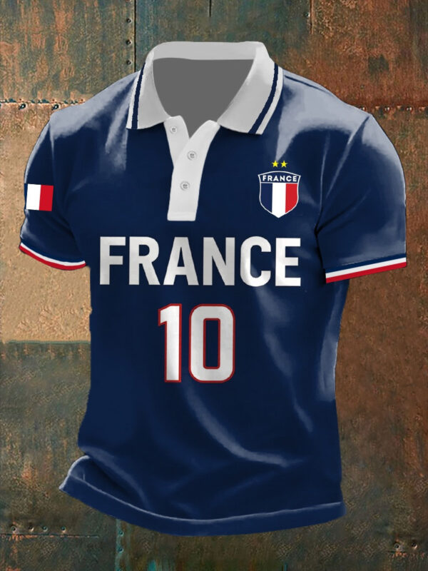 France World Cup 2026 Polo Shirt Soccer Clothing Team France Supporters Best Gifts Idea.jpeg