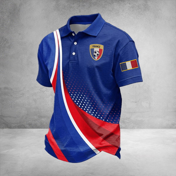 France World Cup 2026 Polo Shirt Soccer Fan Apparel For World Cup Lovers.png