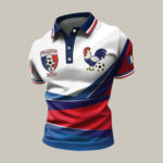 French 2026 FIFA World Cup Rooster Polo Shirt Soccer Clothes Game Day For Him.jpeg