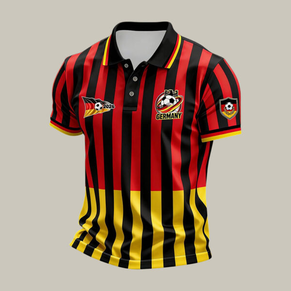 Germany 2026 FIFA World Cup Polo Shirt Game Day Shirt Soccer Lover Present for Dad.jpeg