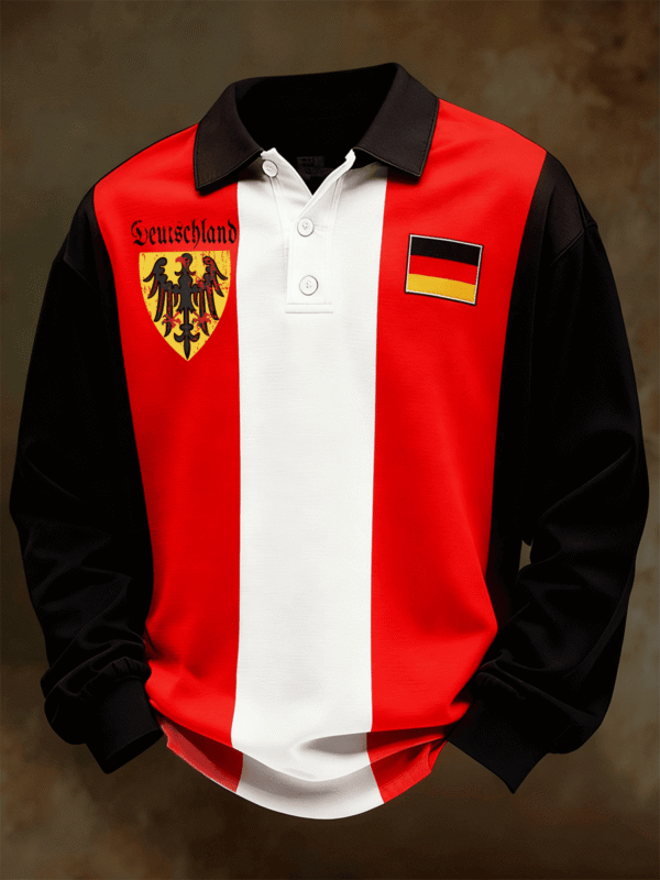 Germany FIFA World Cup 2026 Long Sleeve Polo Shirt FIFA World Cup Merch Gifts Idea.png