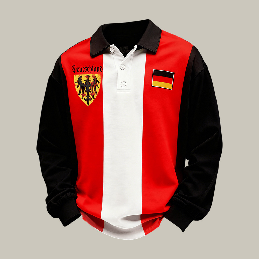 Germany FIFA World Cup 2026 Polo Long Sleeve Shirt Game Day Clothing Soccer Lover Gift.jpeg Germany FIFA World Cup 2026 Polo Long Sleeve Shirt Game Day Clothing Soccer Lover Gift.jpeg