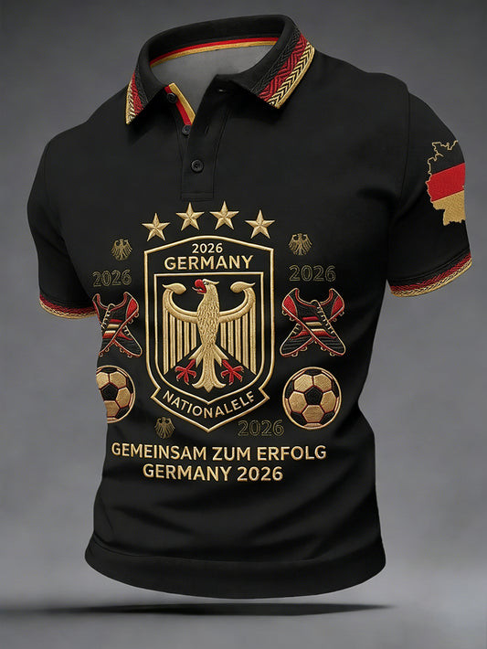 Germany FIFA World Cup 2026 Polo Shirt Germany National Football Team Apparel Fan Gear.jpeg
