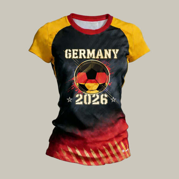 Germany FIFA World Cup 2026 T Shirt Soccer Fan Clothes Mothers Day For Soccer Fan.jpeg
