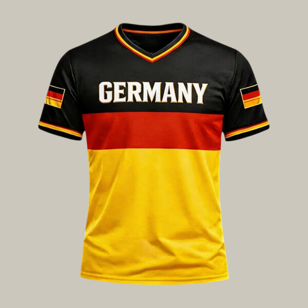 Germany FIFA World Cup 2026 V Neck Shirt Soccer Fan Apparel Present For Him.jpeg