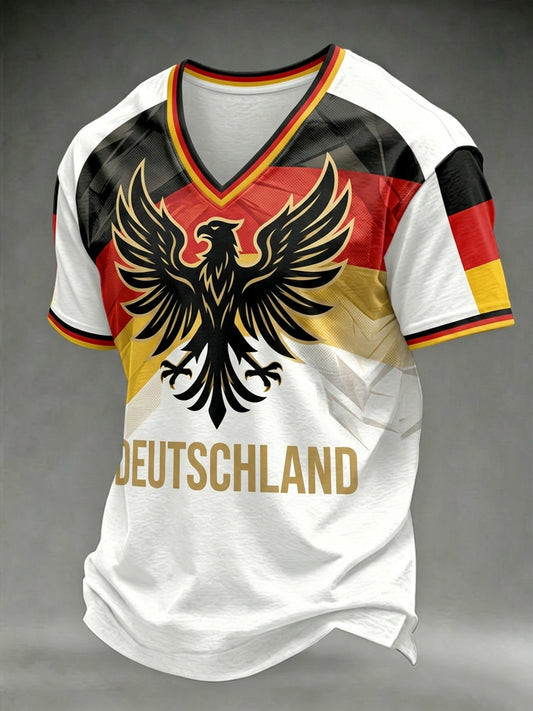 Germany World Cup 2026 Deutschland V Neck Shirt FIFA Merch Soccer Players Gifts Idea.jpeg
