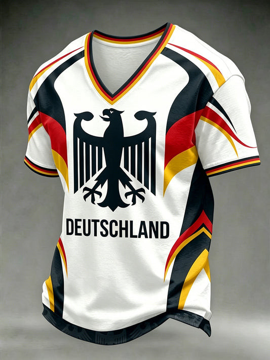 Germany World Cup 2026 Deutschland V Neck Shirt FIFA World Cup Merch Soccer Fan Gifts.jpeg