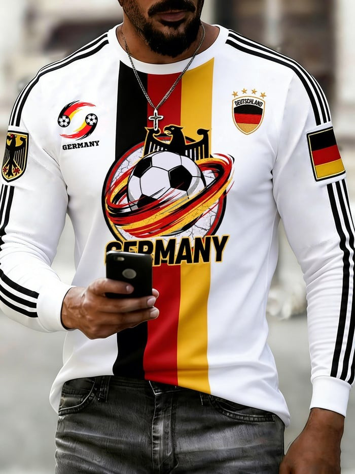 Germany World Cup 2026 Merch Germany Team 2026 Long Sleeve Shirt Game Day Outfits.jpeg Germany World Cup 2026 Merch Germany Team 2026 Long Sleeve Shirt Game Day Outfits.jpeg