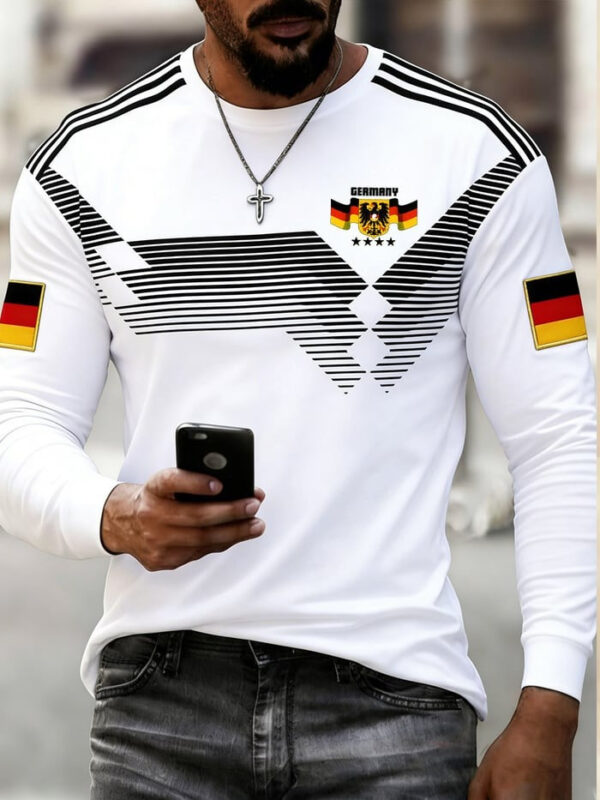 Germany World Cup 2026 Merch Team Germany Long Sleeve Shirt For Soccer Fan.jpeg