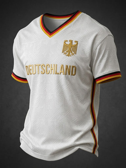 Germany World Cup 2026 V Neck Shirt Germany World Cup Team Shirt Soccer Fan Outfits.jpeg