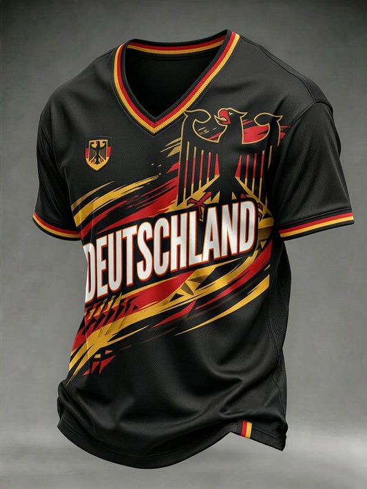 Germany World Cup Squad Deutschland V Neck Shirt World Cup 2026 Merch Fan Gifts.jpeg