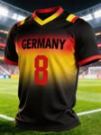 Germany World Cup Team V Neck Shirt Germany Soccer Clothing For World Cup Fan.jpeg