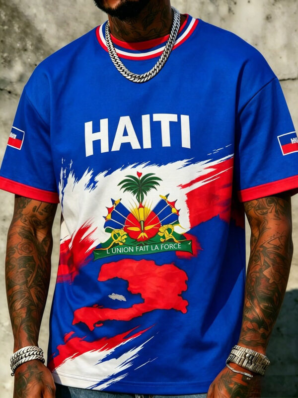 Haiti FIFA World Cup 2026 Merch L Union Fait La Force Shirt World Cup Lovers Gifts.jpeg
