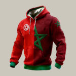Half Tunisia And Half Morocco Binational Hoodie FIFA World Cup 2026 Apparel Fan Gear.jpeg