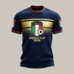 Iatlia World Cup 2026 Group Stage MatchesT Shirt Soccer Shirt Game Day For Father.jpeg