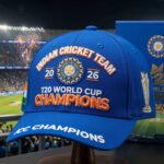 India Cricket Team Hat 2026 T20 World Cup Champions Baseball Cap ICC Champions Merch.jpeg