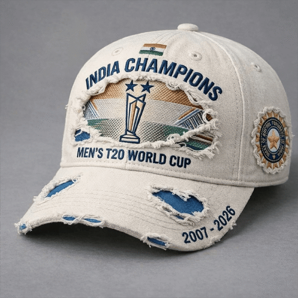 India T20 World Cup Merch India Champions 2007 2026 Hat For Cricket Lovers.png