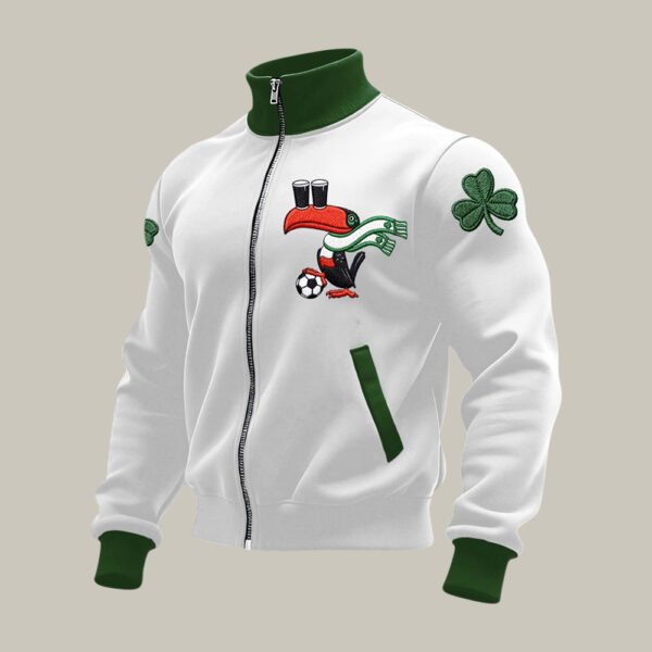 Ireland FIFA Club World Cup 2026 Shamrock Collar Jacket Game Day Clothing Soccer Lover For Dad.jpeg